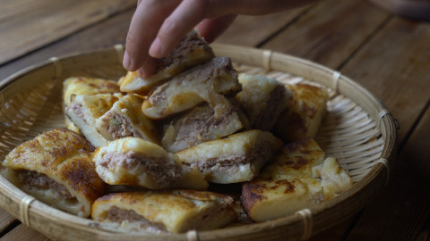 香酥肉馅土豆饼:土豆新吃法的正确打开方式